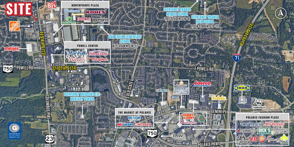 More Photos Of 8591-8595 Owenfield Rd, Powell Freestanding For Lease