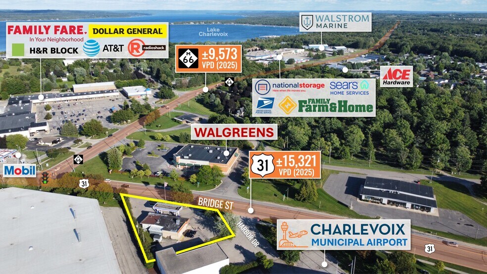 More Photos Of 1505 Bridge St, Charlevoix Service Station For Sale