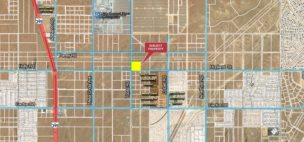 Primary Photo Of Hopland St 10 acres, Adelanto Land For Sale