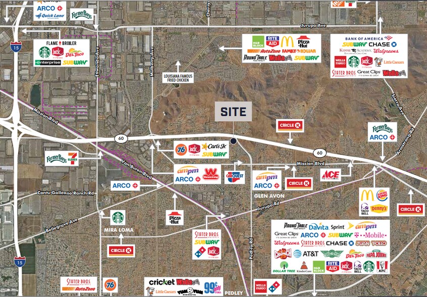 More Photos Of Pedley Road @ Ben Nevis Boulevard, Jurupa Valley Land For Lease