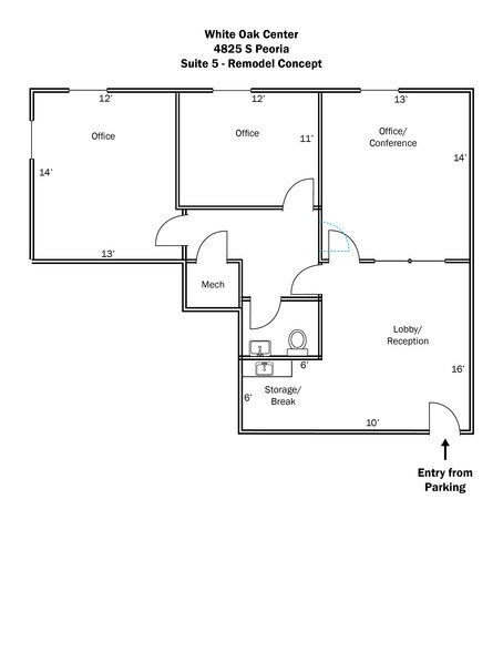 More Photos Of 4821-4825 S Peoria Ave, Tulsa Medical For Lease