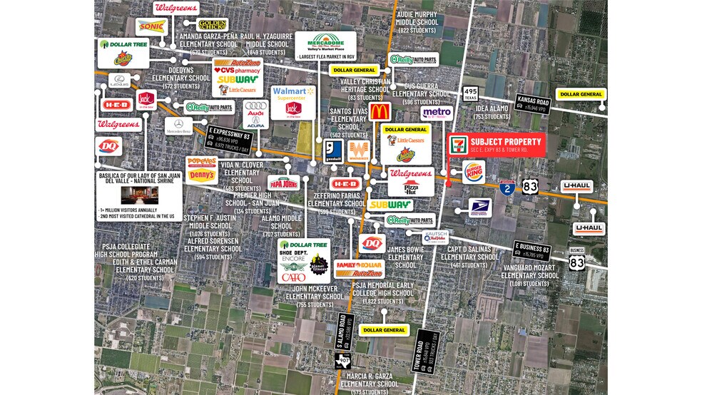 More Photos Of 447 Frontage Road, Alamo Convenience Store For Sale