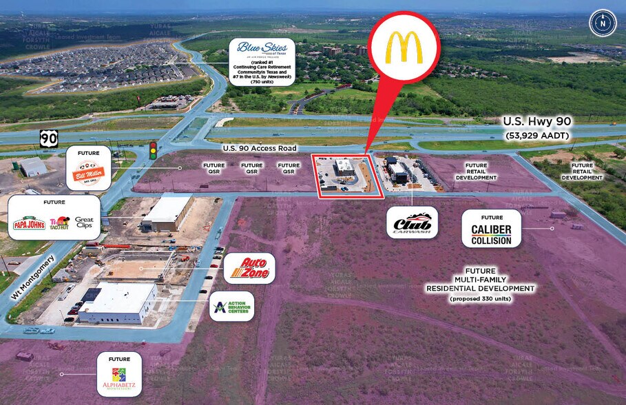More Photos Of 12328 W US Highway 90, San Antonio Fast Food For Sale
