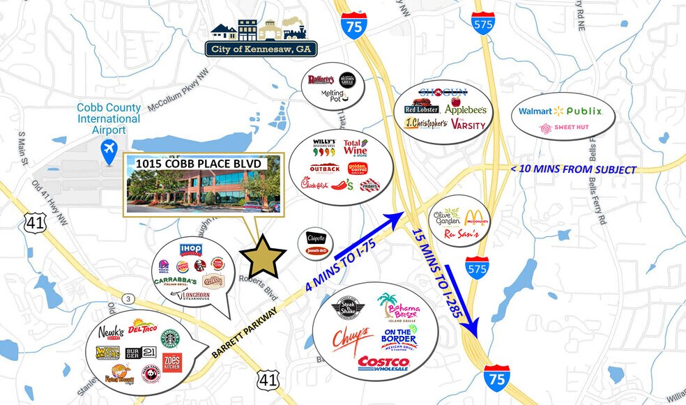 More Photos Of 1015 Cobb Place Blvd, Kennesaw Office For Lease