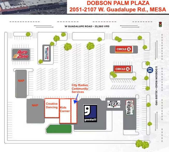 More Photos Of 2051-2107 W Guadalupe Rd, Mesa Storefront For Sale