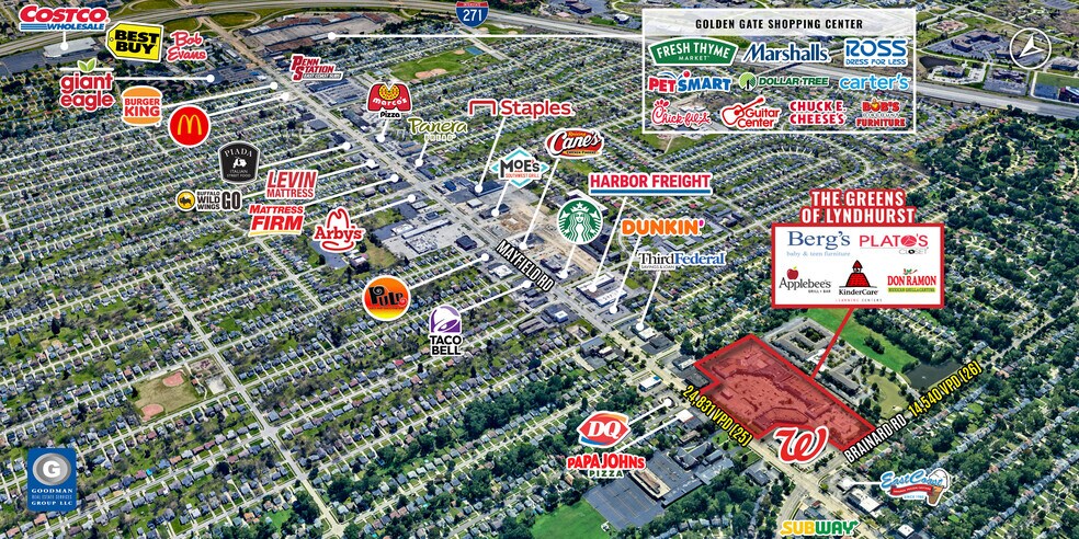 More Photos Of 5658-5710 Mayfield Rd, Cleveland Unknown For Lease