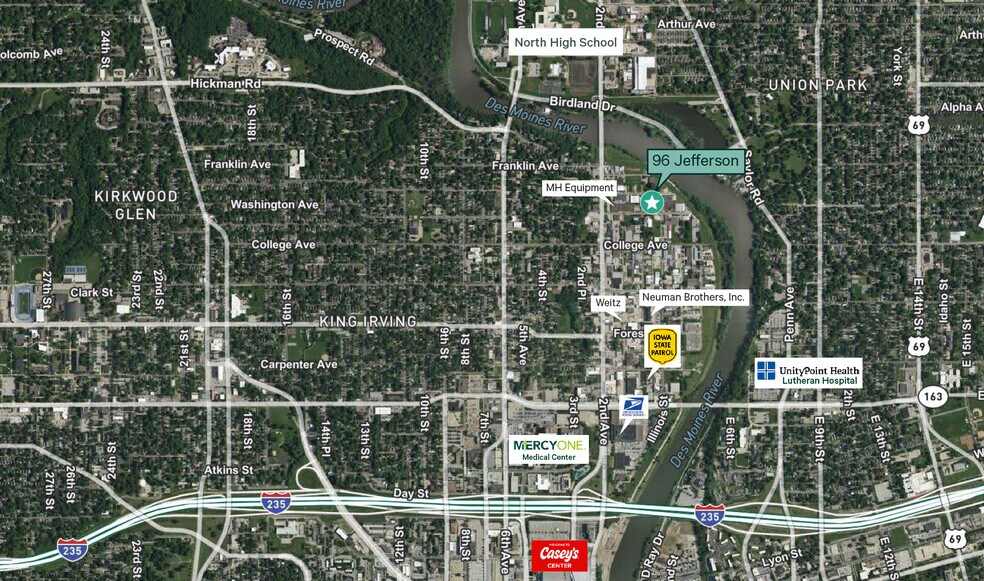 More Photos Of 96-98 Jefferson Ave, Des Moines Warehouse For Lease