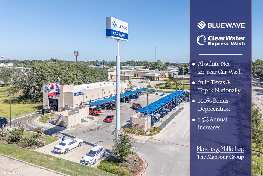 Primary Photo Of 5015 39th St, Groves Carwash For Sale