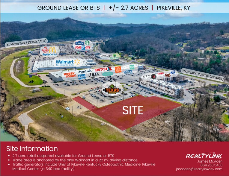 Primary Photo Of 131 Justice way, Pikeville Land For Sale