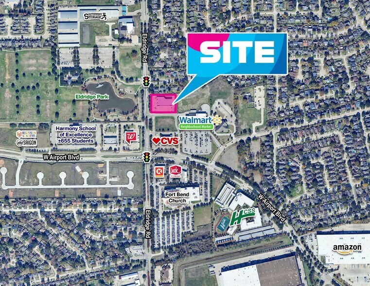 More Photos Of 2220 Eldridge Rd, Sugar Land General Retail For Lease