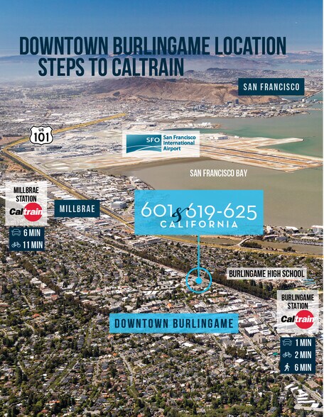 More Photos Of 619-625 California, Burlingame Land For Sale