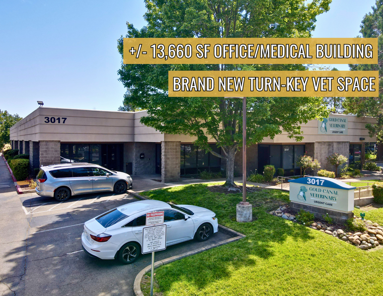 Primary Photo Of 3017 Gold Canal Dr, Rancho Cordova Medical For Sale