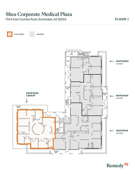 More Photos Of 7032-7054 E Cochise Rd, Scottsdale Medical For Lease