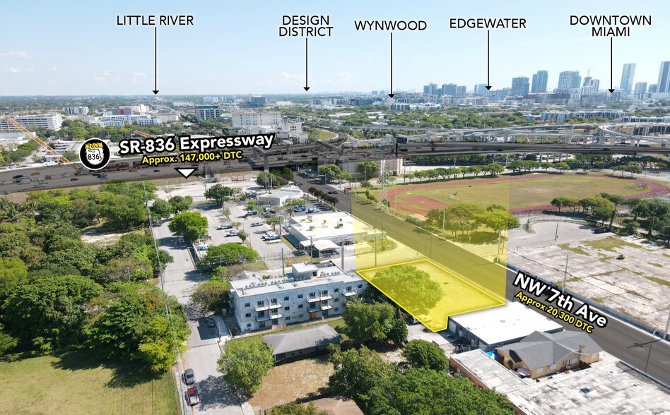 More Photos Of 1234-1250 NW 7th Ave, Miami Land For Lease