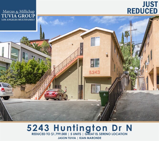 Primary Photo Of 5243 Huntington Dr N, Los Angeles Apartments For Sale