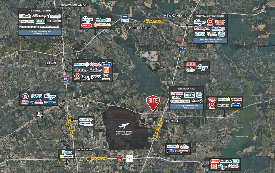 More Photos Of NWQ FM 1960 Bypass Road West and Townsen Blvd, Humble Land For Lease