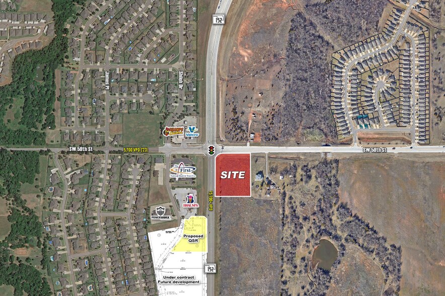 Primary Photo Of Hwy 152 & 59th St, Oklahoma City Land For Sale