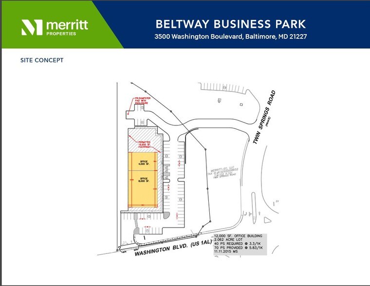 More Photos Of 3425-3429 Washington Blvd, Baltimore Land For Sale