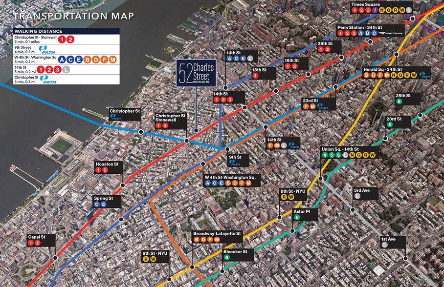 More Photos Of 52 Charles St, New York Apartments For Sale