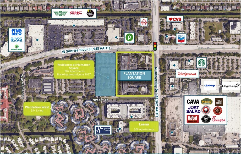 More Photos Of 1727-1797 N University Dr, Plantation Unknown For Lease