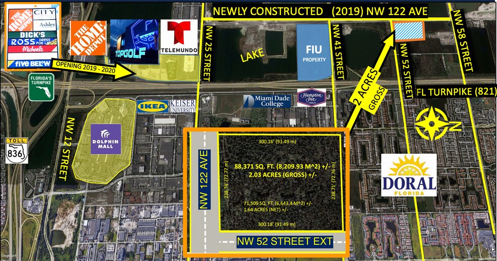 More Photos Of NW 122 Avenue & 52 Street Ext, Miami Land For Sale