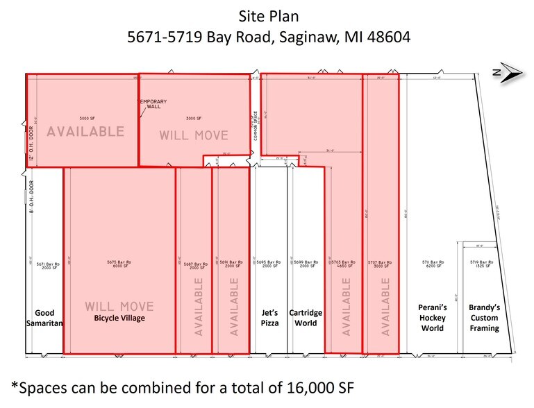 More Photos Of 5671-5719 Bay Rd, Saginaw Unknown For Lease