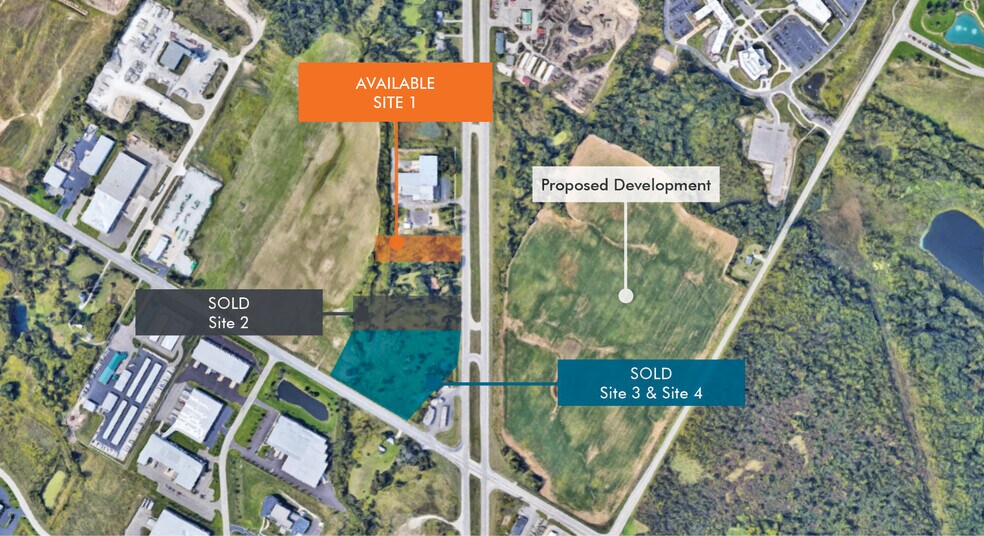 Primary Photo Of 6639 & 6655 Broadmoor Ave SE, Caledonia Land For Sale