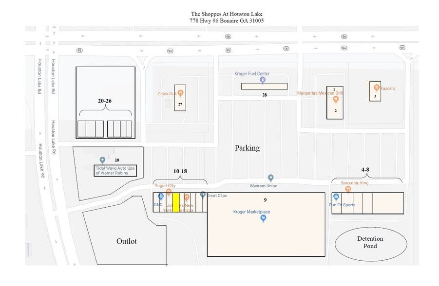 More Photos Of 774 Highway 96, Warner Robins Unknown For Lease