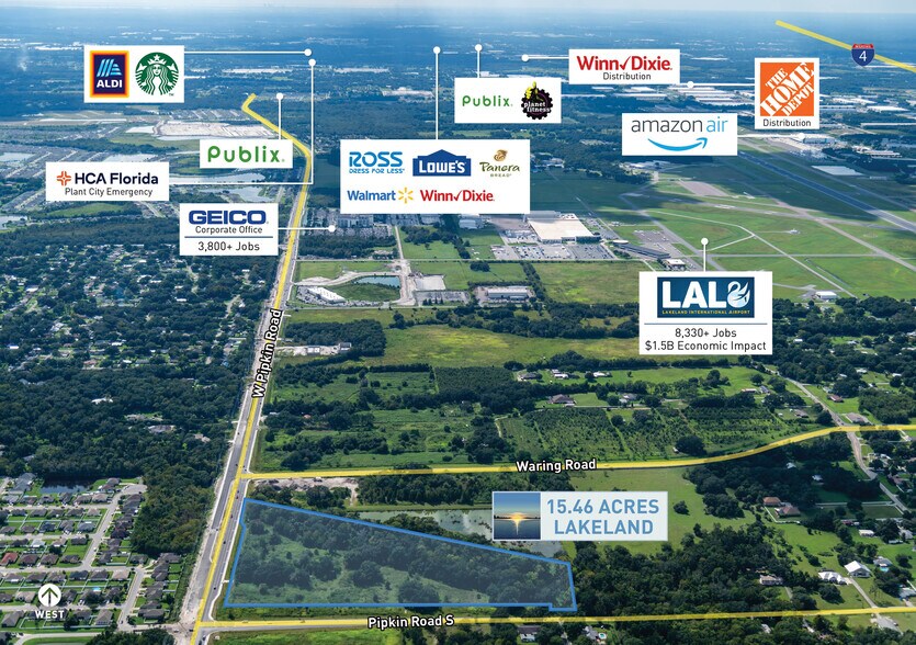 More Photos Of W Pipkin Rd, Lakeland Land For Sale