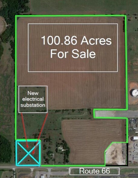 Primary Photo Of 5615 E Highway 66, El Reno Land For Sale