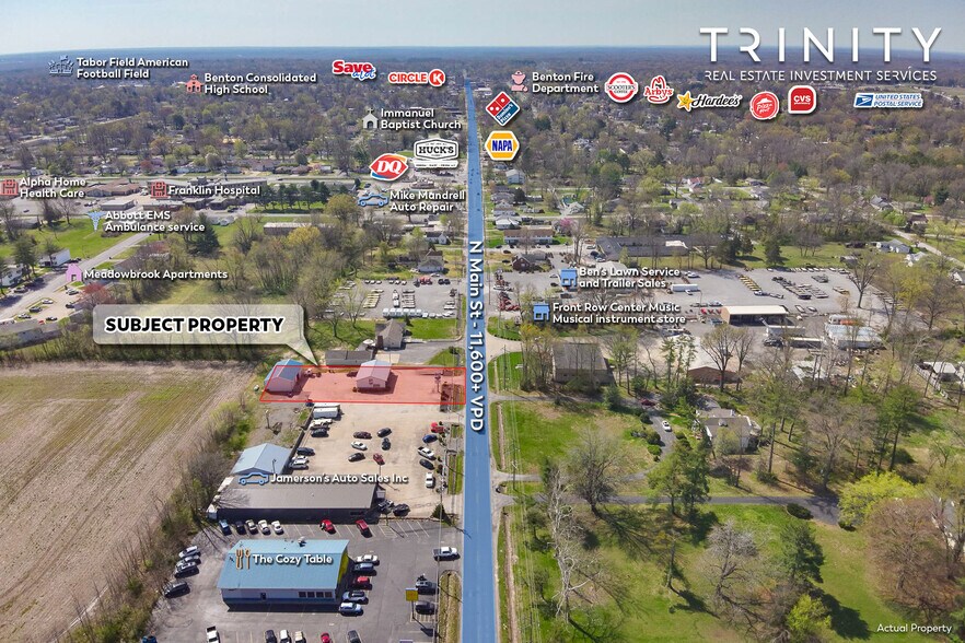 More Photos Of 1510 N Main St, Benton Freestanding For Sale