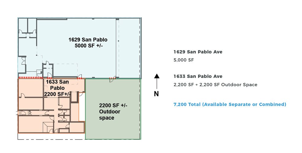 More Photos Of 1629 San Pablo Ave, Berkeley Freestanding For Lease