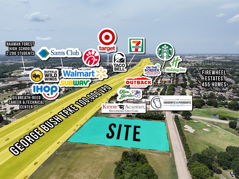 Primary Photo Of President George Bush Hwy, Garland General Retail For Lease