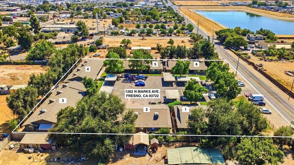 Primary Photo Of 1262 N Marks Ave, Fresno Apartments For Sale