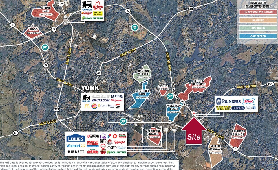 Primary Photo Of 1530 Alexander Love Hwy E, York General Retail For Lease