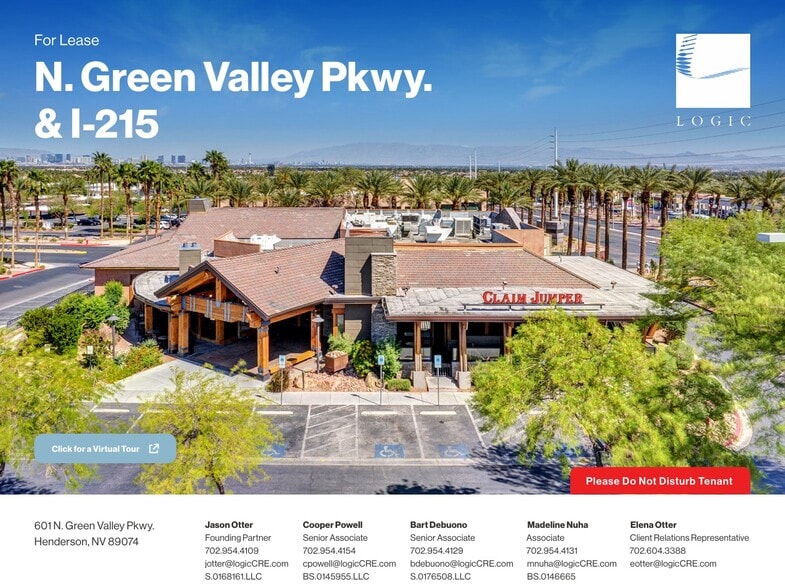 Primary Photo Of 601 N Green Valley Pky, Henderson Restaurant For Lease