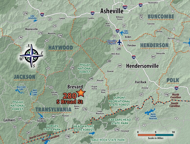 More Photos Of 280 S Broad St, Brevard Land For Sale