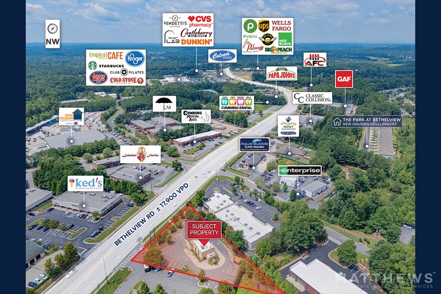 More Photos Of 5941 Bethelview Rd, Cumming General Retail For Sale