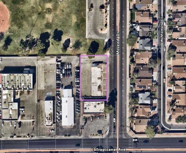 Primary Photo Of 4855 McLeod Dr, Las Vegas Land For Sale