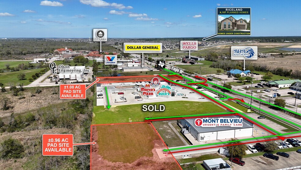 More Photos Of SWQ FM 565 & Eagle Dr, Mont Belvieu Land For Lease