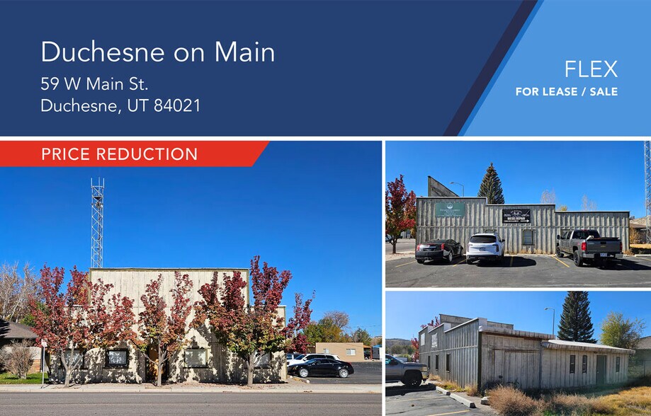 Primary Photo Of 59 W Main, Duchesne Freestanding For Sale