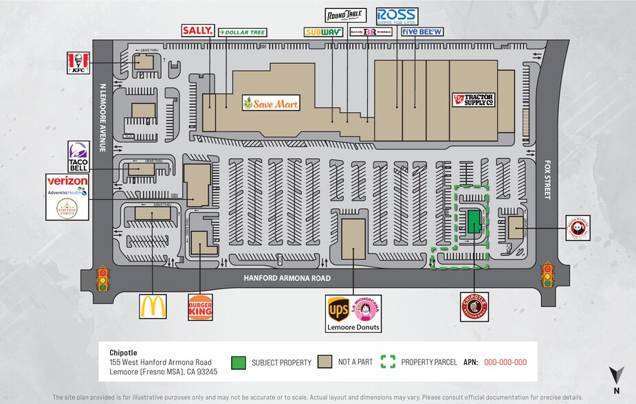 More Photos Of 223 W Hanford Armona Rd, Lemoore General Retail For Sale