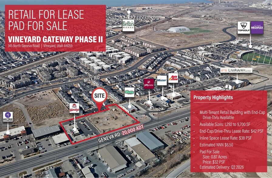 More Photos Of 145 N Geneva Rd, Vineyard Land For Sale