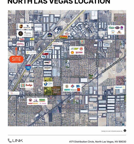 More Photos Of 4171 Distribution Cir, North Las Vegas Warehouse For Lease