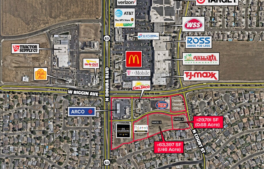 Primary Photo Of W Riggin Ave, Visalia Land For Sale