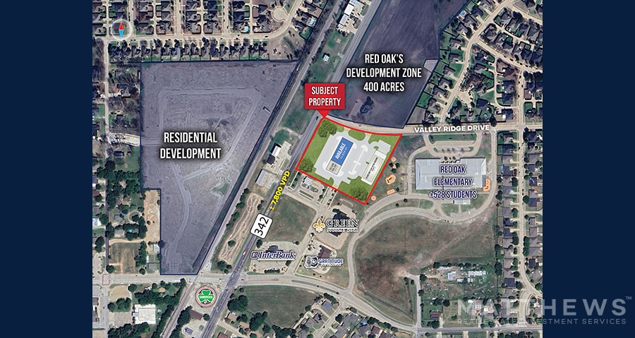 More Photos Of 120-150 Valley Ridge dr, Red Oak General Retail For Lease