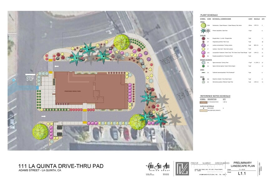 Primary Photo Of NWC California Highway 111 & Adams Street, La Quinta Land For Sale