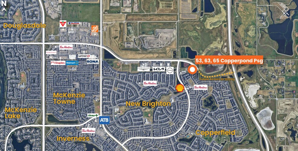 More Photos Of 63 Copperpond Passage SE, Calgary Unknown For Lease
