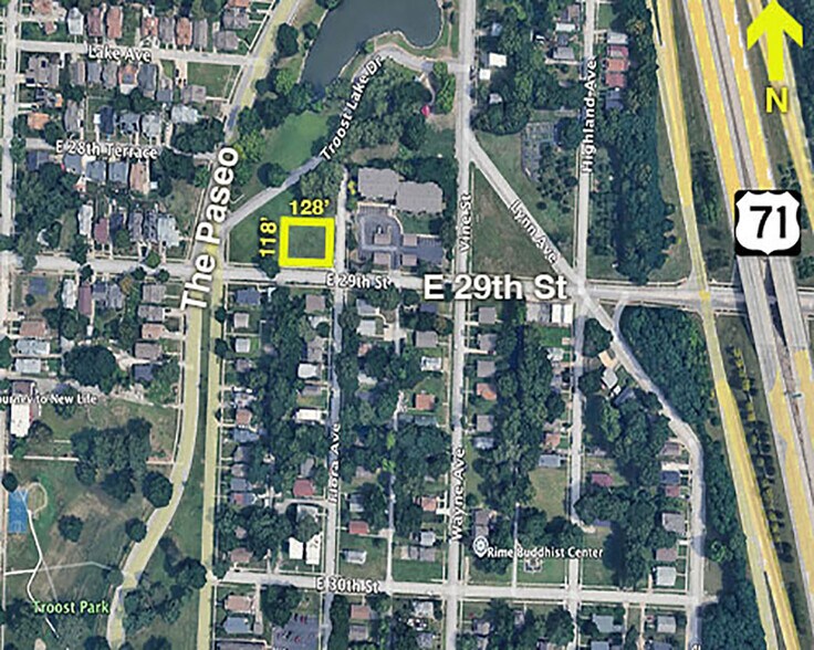 Primary Photo Of 2841 The Paseo, Kansas City Land For Sale