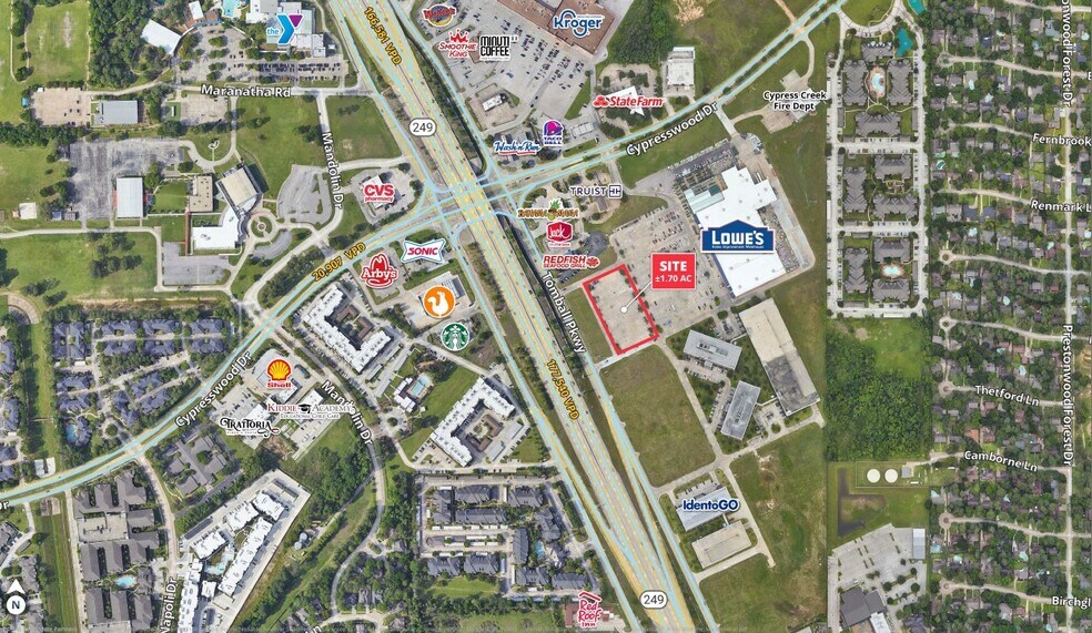 Primary Photo Of 19580 Tomball Pky, Houston Land For Sale